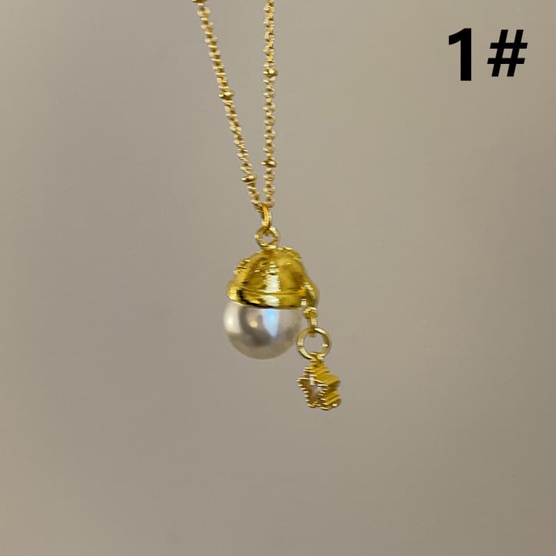 星パール ネックレス 首飾りレディース アクセサリー